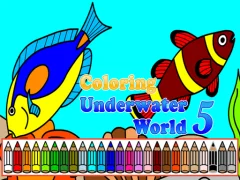 Juego Coloring Underwater World 5 en línea