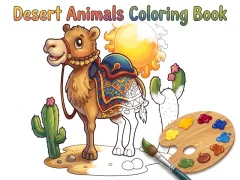 Juego Desert Animals Coloring Book en línea