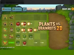 Juego Plants vs Brainrots 2D en línea