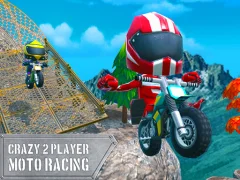 Juego Crazy 2 Player Moto Racing en línea