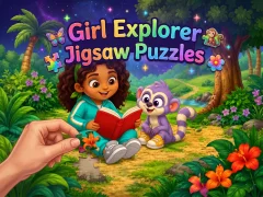 Juego Girl Explorer Jigsaw Puzzles en línea