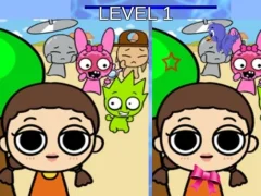 Juego Sprunki and Squid Game Difference en línea