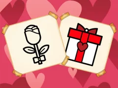 Juego Valentine Present Coloring en línea