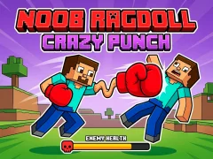 Juego Noob Ragdoll: Crazy Punch en línea
