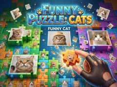Juego Funny Puzzle: Cats en línea