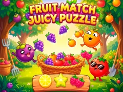 Juego Fruit Match Juicy Puzzle en línea