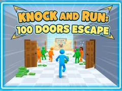 Juego Knock and Run. 100 Doors Escape en línea