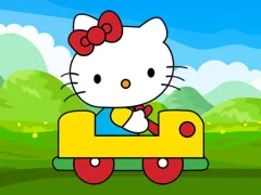 Juego Cute Kitty Car Jigsaw en línea