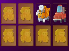 Juego Cartoon Trucks Memory en línea
