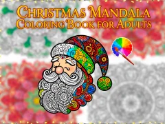 Juego Christmas Mandala Coloring Book for Adults en línea