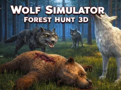 Juego Wolf Simulator Forest Hunt 3D en línea