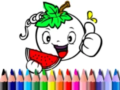 Juego Back To School: Vegy Coloring Book en línea