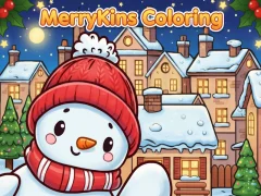 Juego MerryKins Coloring en línea