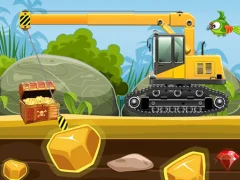 Juego Gold Truck Crane en línea