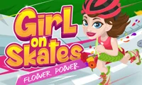 Juego Girl on Skates: Flower Power en línea