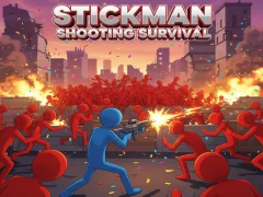 Juego Stickman Shooting Survival en línea