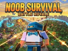 Juego Noob Survival: Battle Royale en línea