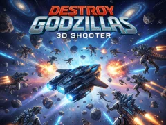 Juego Destroy Godzillas: 3D Shooter en línea