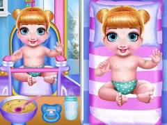 Juego Princess New Born Twins Baby Care en línea