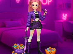 Juego K-Pop Halloween Dress Up en línea