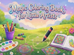 Juego Magic Coloring Book for Little Artists en línea