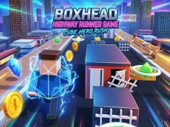 Juego Boxhead Highway Runner Game en línea