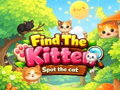 Juego Find the Kitten Spot the Cat en línea