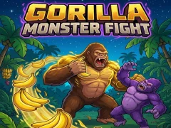 Juego Gorilla Monster Fight en línea