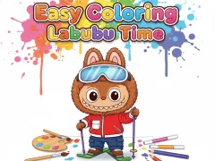 Juego Easy Coloring Labubu Time en línea
