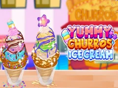Juego Yummy Churros Ice Cream en línea