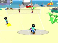 Juego Stickman Beach Volleyball en línea
