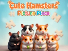 Juego Cute Hamsters Picture piece en línea
