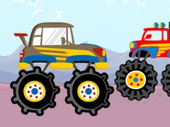 Juego Fun Monster Trucks Jigsaw en línea
