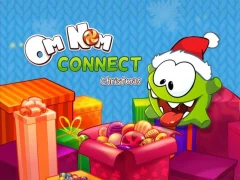 Juego Om Nom Connect Christmas en línea