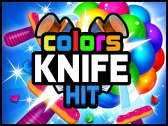Juego Knife Hit Colors en línea