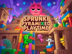 Juego Sprunki Pyramixed Playtime en línea