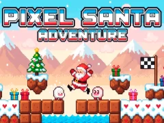 Juego Pixel Santa Adventure en línea