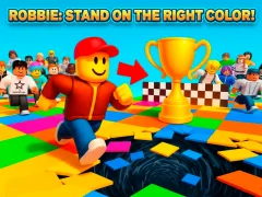 Juego Robbie: Stand on the Right Color! en línea