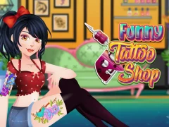 Juego Funny Tattoo Shop en línea