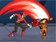 Juego Power Rangers Space war en línea