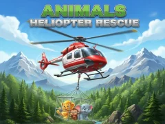 Juego Animals Helicopter Rescue en línea