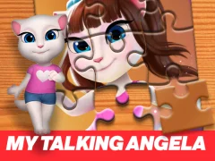Juego My Talking Angela Jigsaw Puzzle en línea