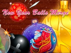 Juego New Year Balls Merge en línea