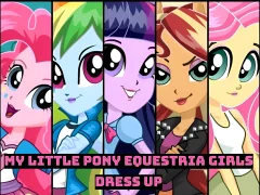 Juego My Little Pony Equestria Girls dress up en línea