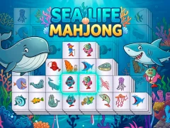 Juego Sea life mahjong en línea