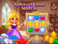 Juego Kings and Queens Match en línea
