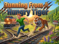 Juego Running From A Hungry Tiger en línea