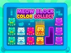 Juego Meow Block: Color Collect en línea