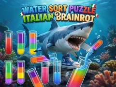 Juego Water Sort Puzzle Italian Brainrot en línea