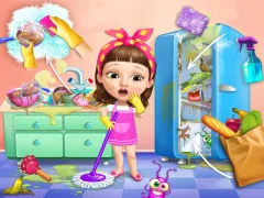 Juego Sweet Baby Girl Cleanup Messy House en línea